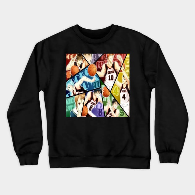 Kuroko's Basketball Crewneck Sweatshirt by GodCruz777